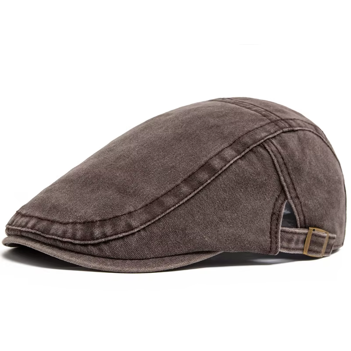 Milano | Gorra Plana de Denim