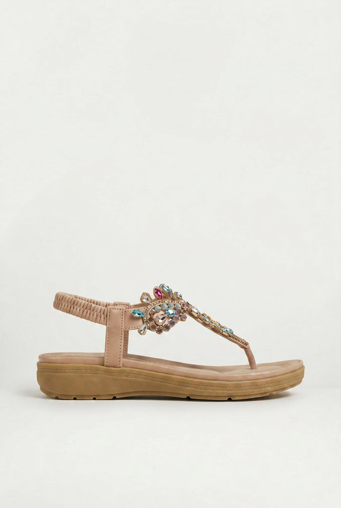 Esmeralda | Sandalias Joya con Diseño Artesanal